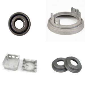 CNC Lighting Table Lamp Shade Parts Metal Sand Housings Casting