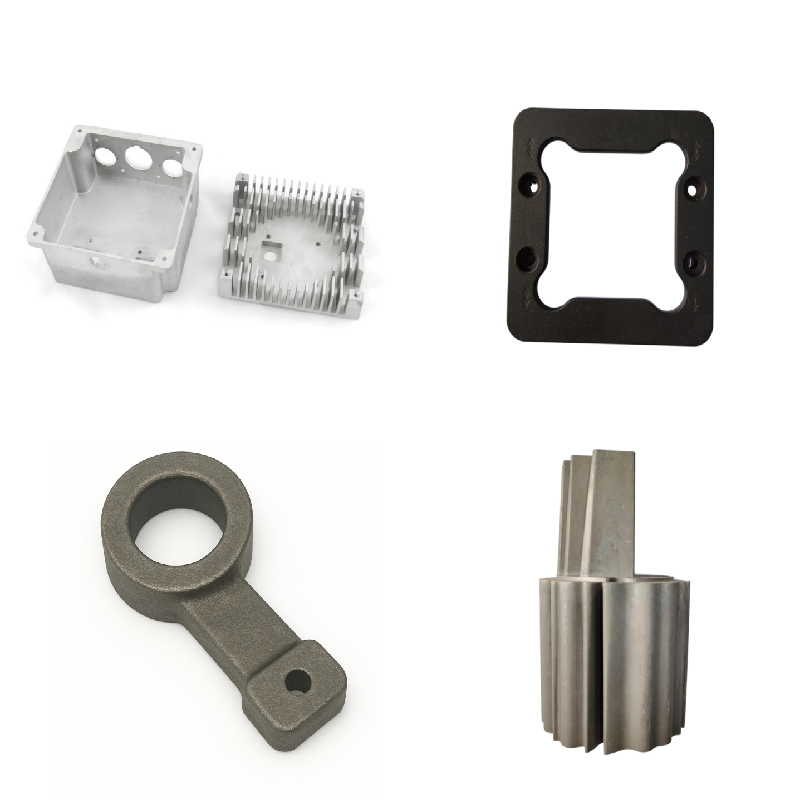 Custom Zinc Electronics Auto Enclosures with Oxidation Treatment Valve Aluminum Casting