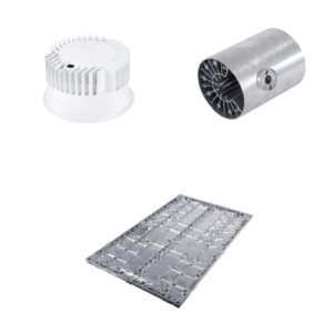 CE & UL Certified Zinc Smart Home Spare Parts with Electroplating Aluminum Casting