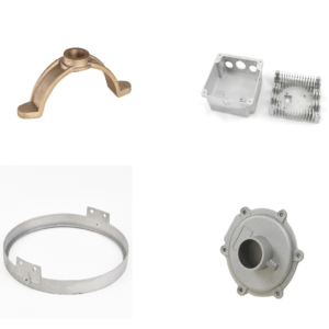 OEM Marine Anchor Chain Industrial Component Metal Sand Investment Pump Casting