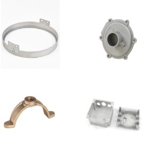 OEM Furniture Office Chair Base CNC Bracket Parts Aluminum Casting